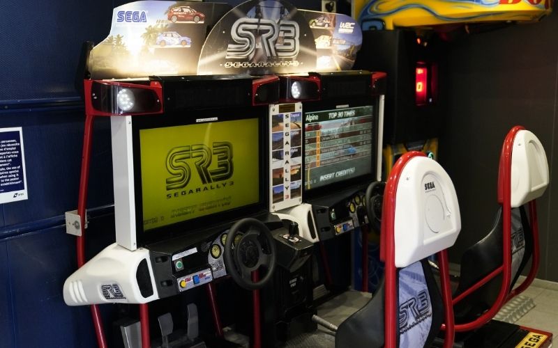 Arcadekasten en games aan boord van DFDS