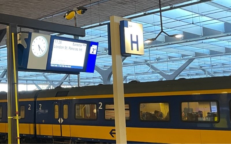 Zonder auto als voetpassagier naar Engeland