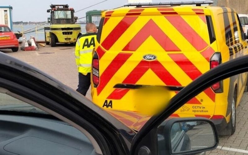 Pech onderweg met de auto in Engeland
